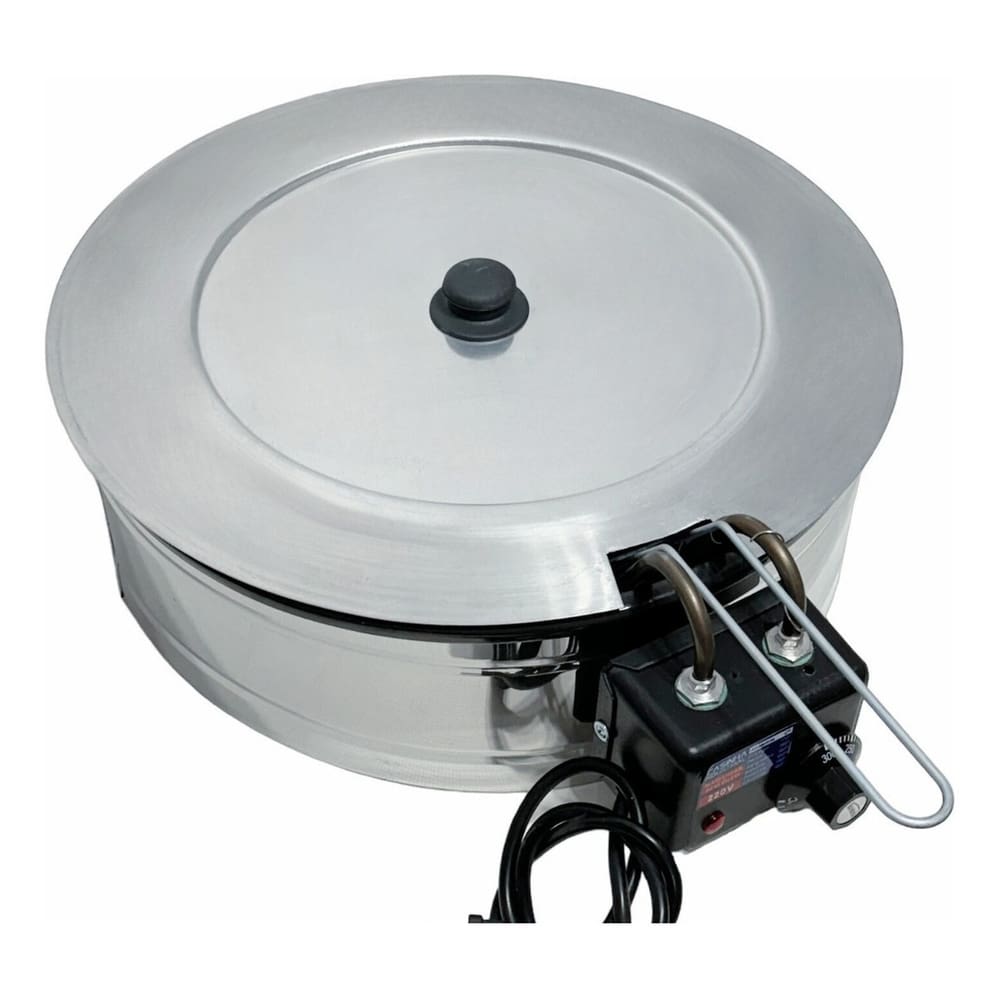 Fritadeira Elétrica Industrial Tacho 7L Com Tampa Esmaltado 110V
