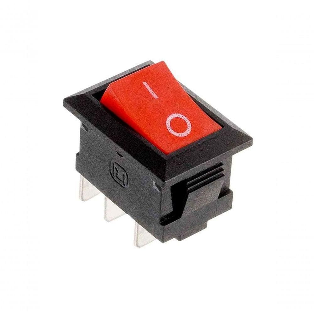 Chave Retangular Gangorra Vermelha 3t Kcd1-102