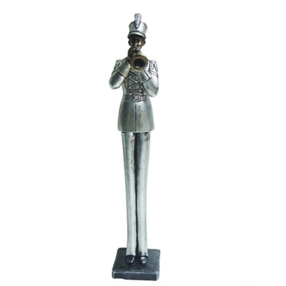 Escultura Decorativa Músico 48Cm Btc
