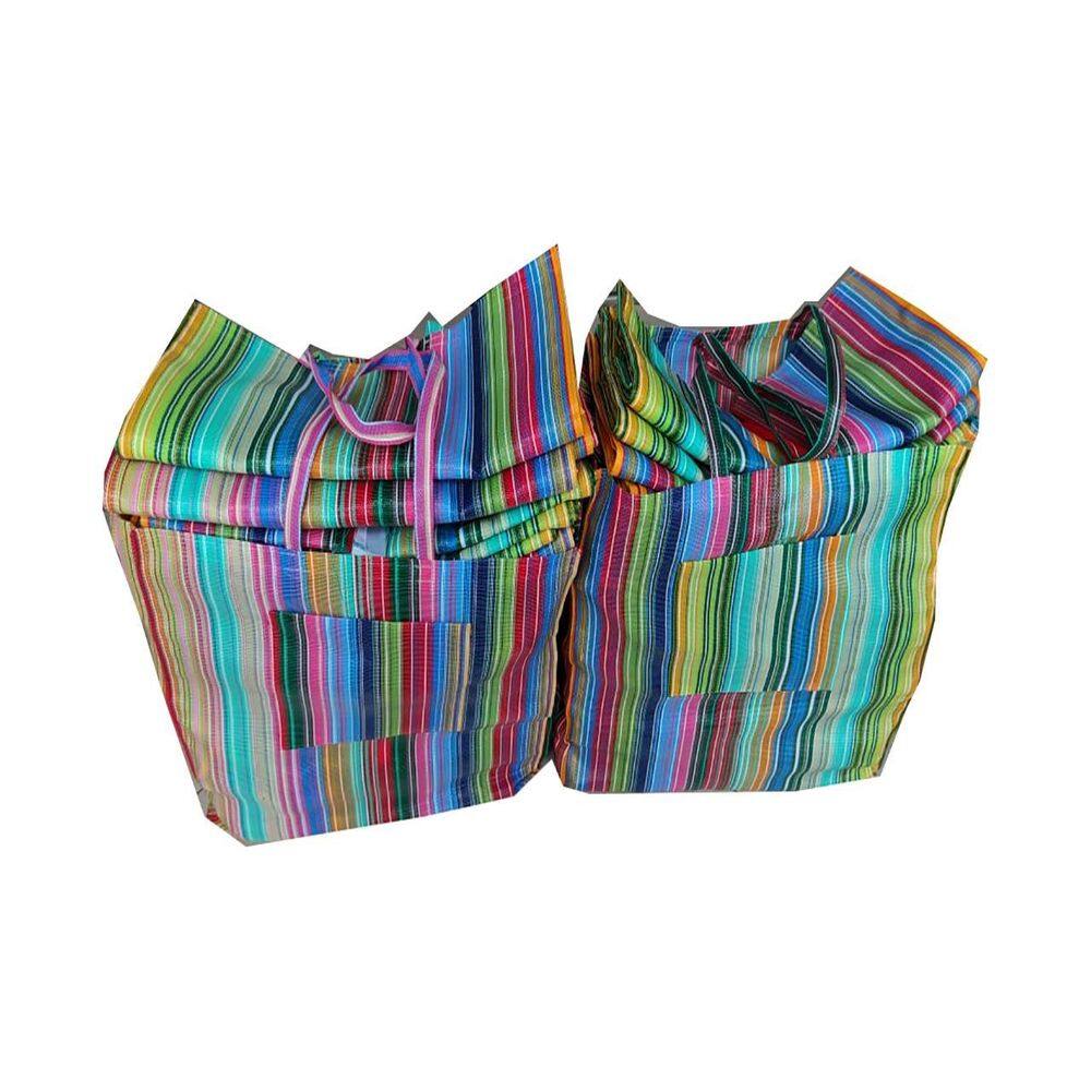 Sacola De Polietileno 42X20X40Cm Pacote Com 6