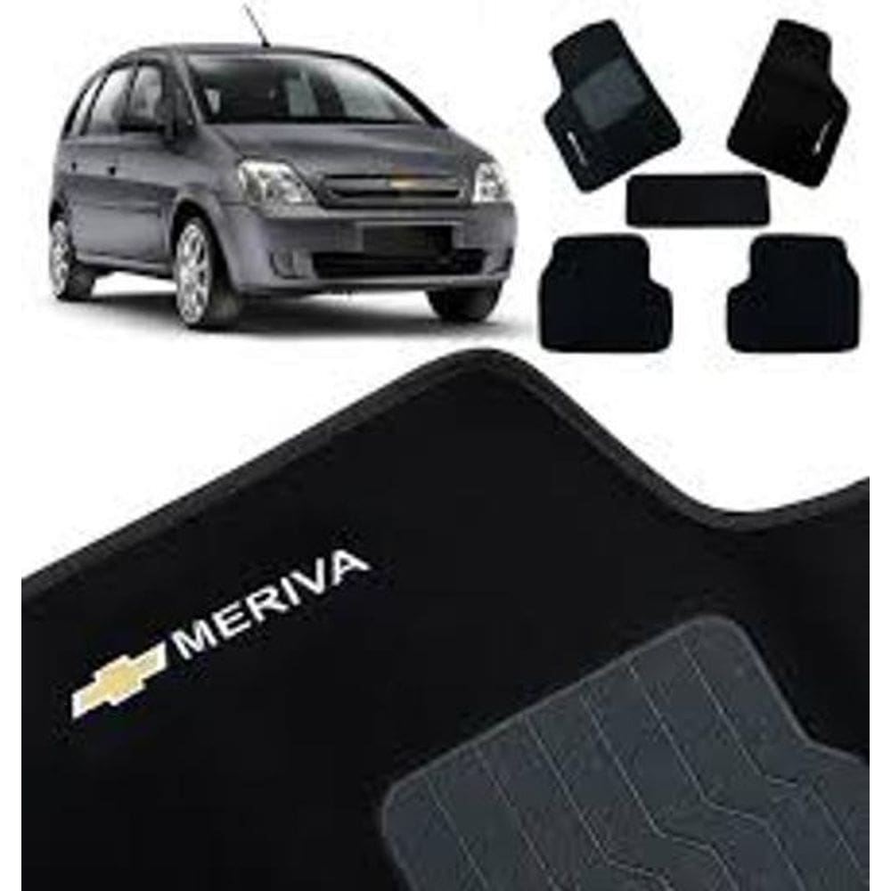 Tapete Carpete Meriva Base Pinado