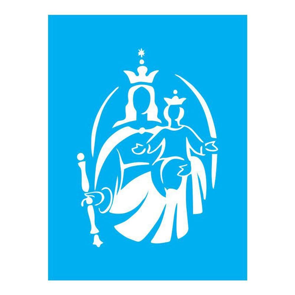 Stencil Tamako Jesus - 15X20Cm - Ref A2519