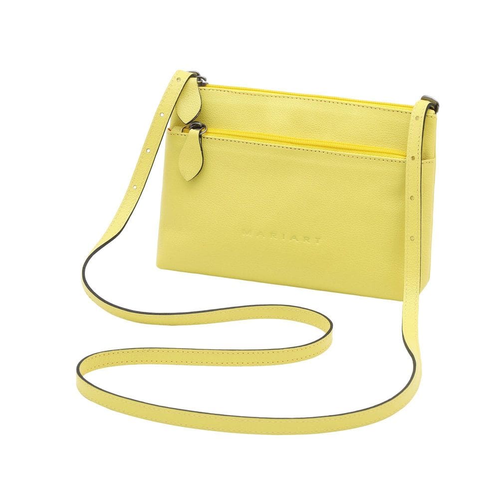 Bolsa Feminina Transversal De Couro Mariart Ágata