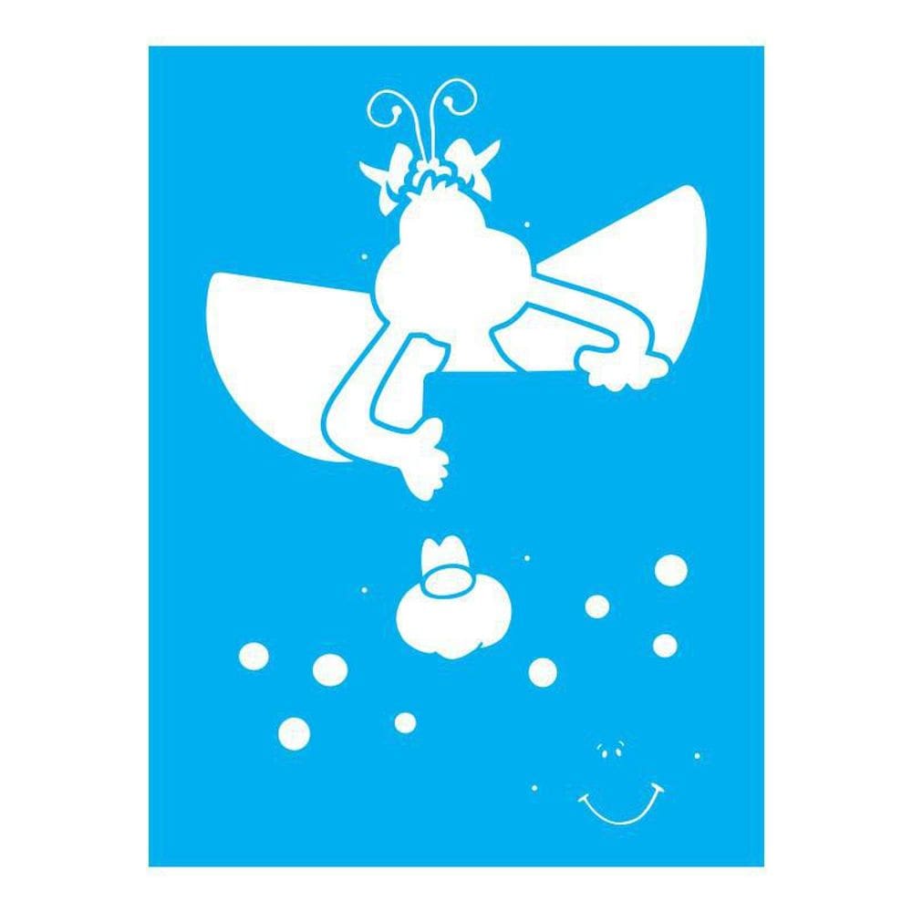 Stencil Tamako Country Joaninha - 15X20Cm - Ref A3492