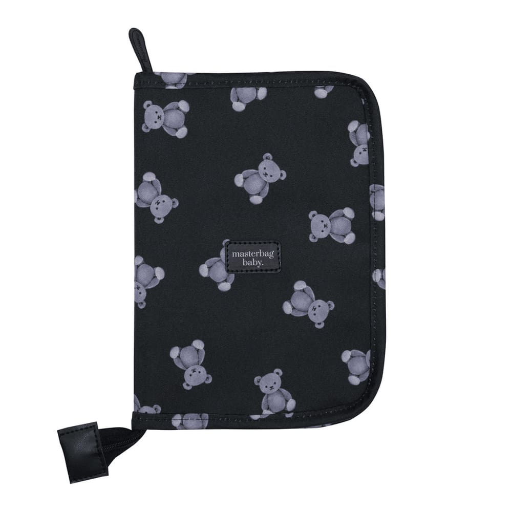 Porta Carteira Vacinação Teddy Preto - Masterbag