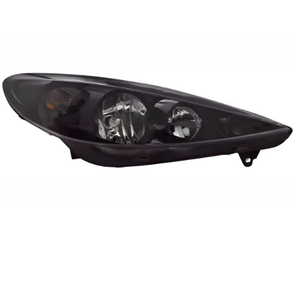 Farol Peugeot 207 2009 10 11 2012 13 Mascara Negra Direito Passageiro