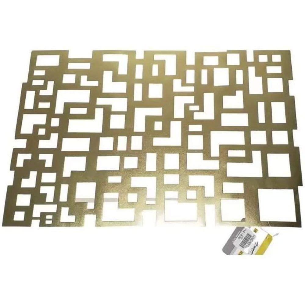 Lugar Americano Geometric Gold 7184 - Mimo Style