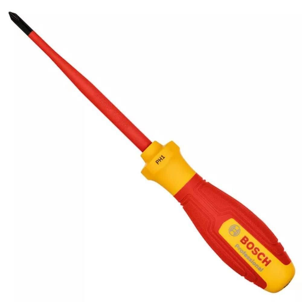 Chave VDE Phillips PH1 x 100 mm 1000 V BOSCH