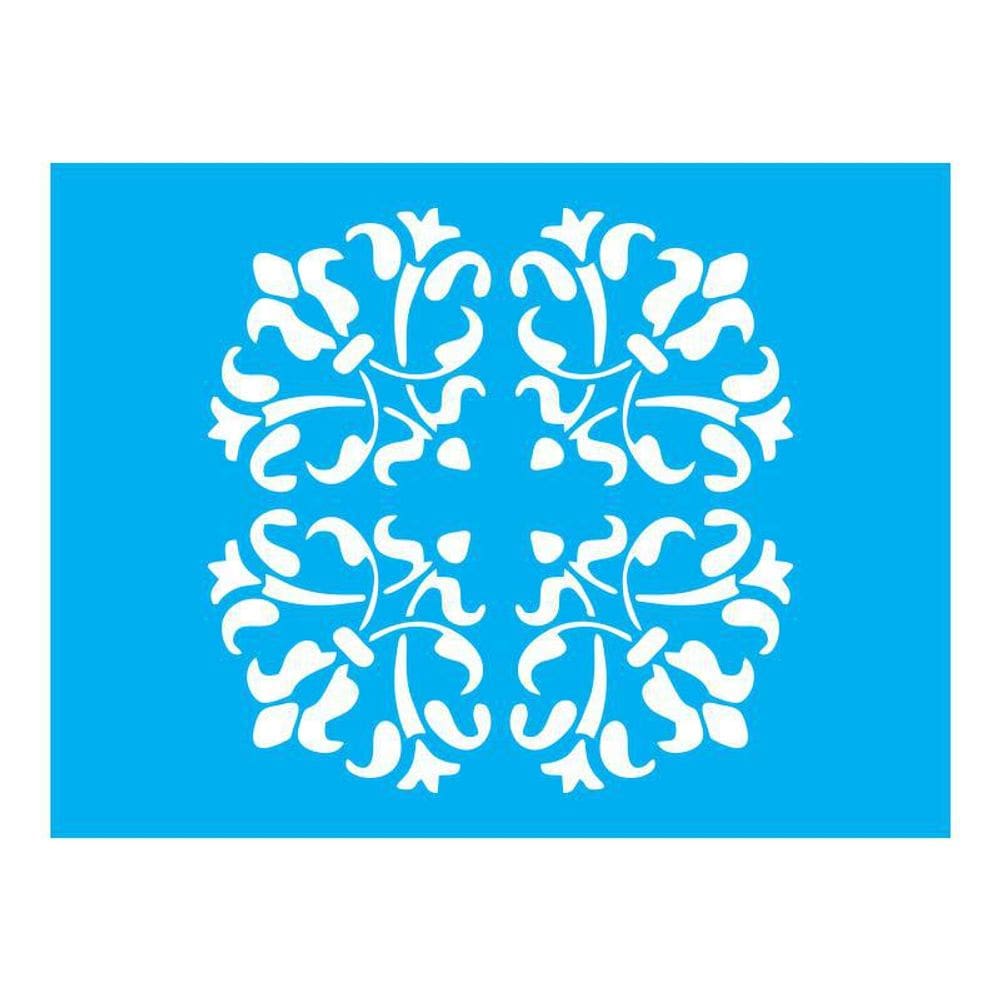 Stencil Tamako Arabesco - 15X20Cm - Ref A2964