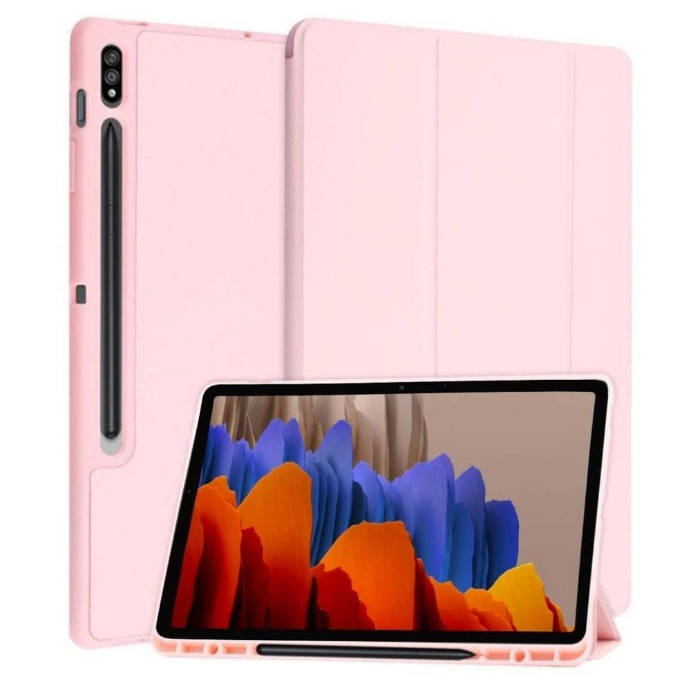 Capa Tpu Magnética Suporte Caneta Para Galaxy Tab S7 11 T870