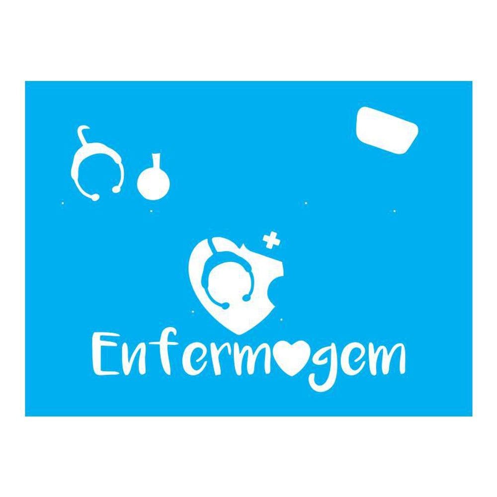 Stencil Tamako Enfermagem - 15X20Cm - Ref A2494