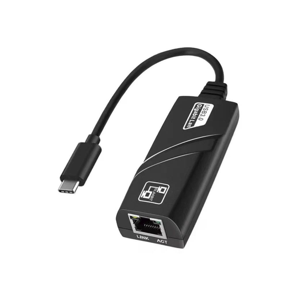 Adaptador Usb Tipo C 3.0 Para Rede Rj45 1Gbps Ethernet Lan