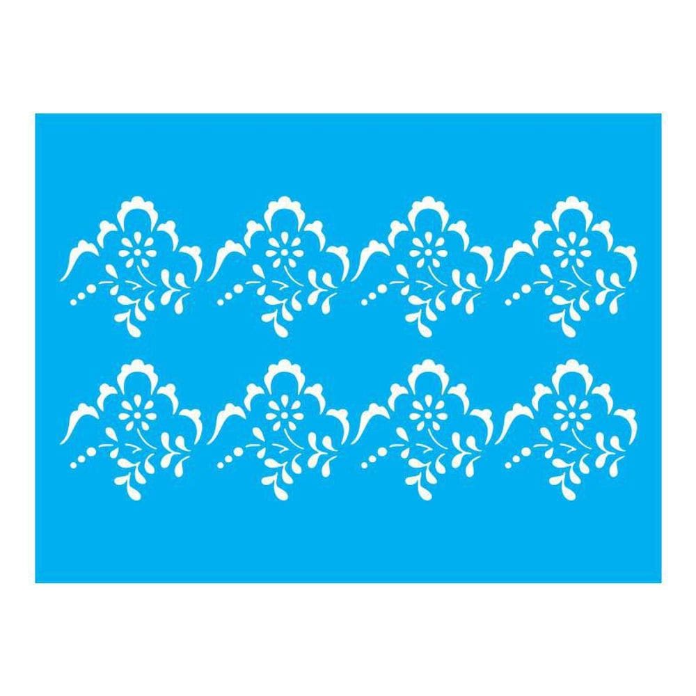 Stencil Tamako Arabesco - 15X20Cm - Ref A3340