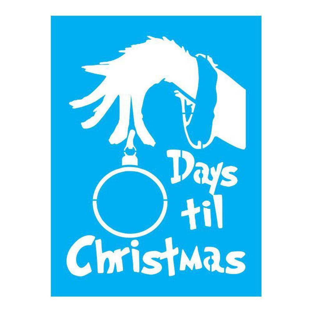 Stencil Tamako Natal - 15X20Cm - Ref A3420