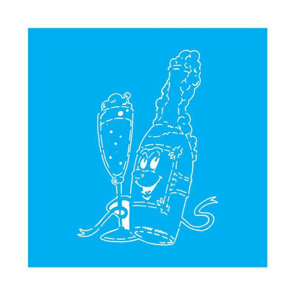 Stencil Tamako Espumante - 30X30Cm - Ref 9726