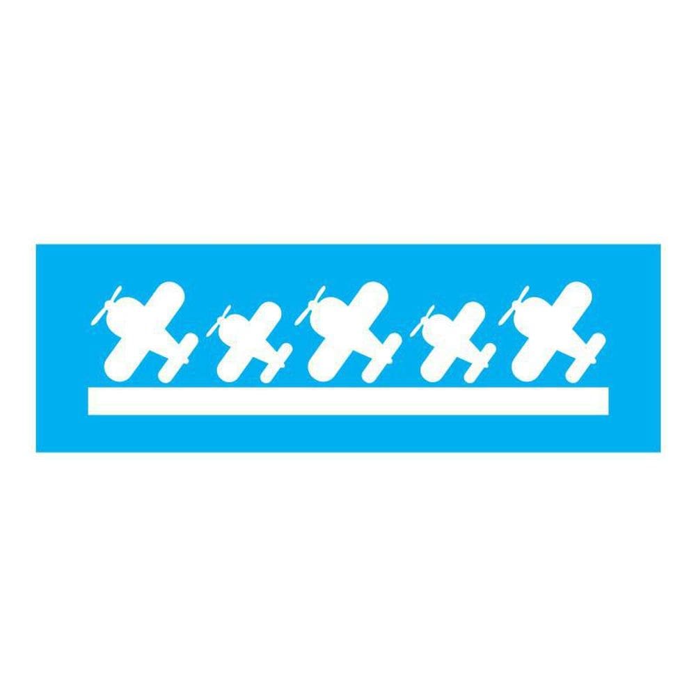 Stencil Tamako Barrado - 10X30Cm - Ref 7795