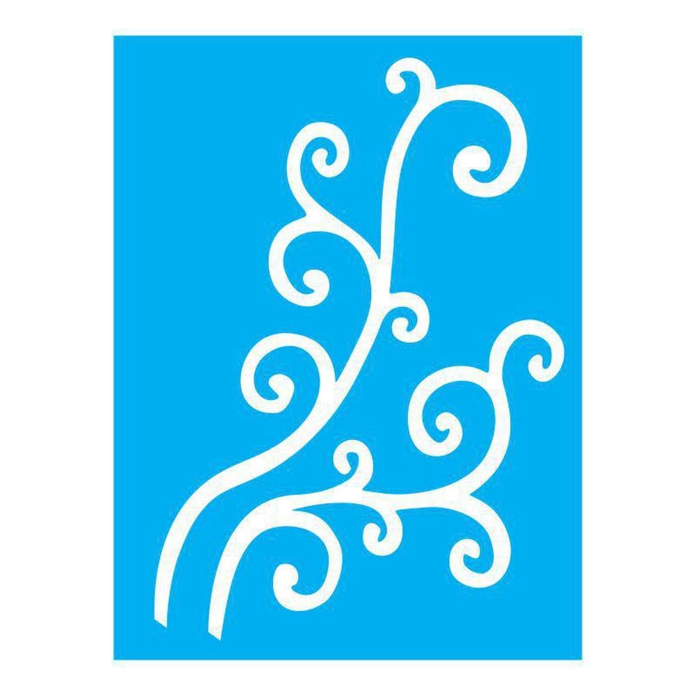 Stencil Tamako Arabesco - 15X20Cm - Ref 845