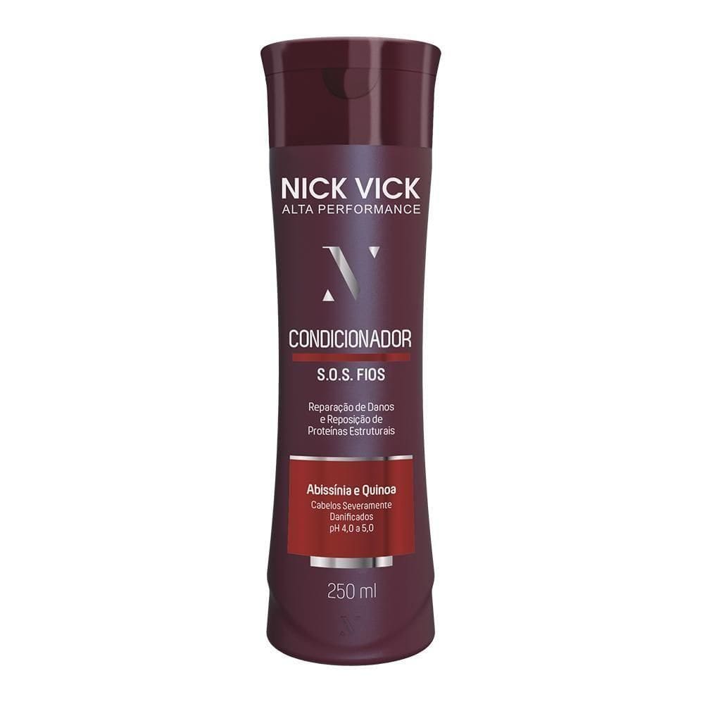 Condicionador Nick Vick Alta Performance Sos Fios 250ml