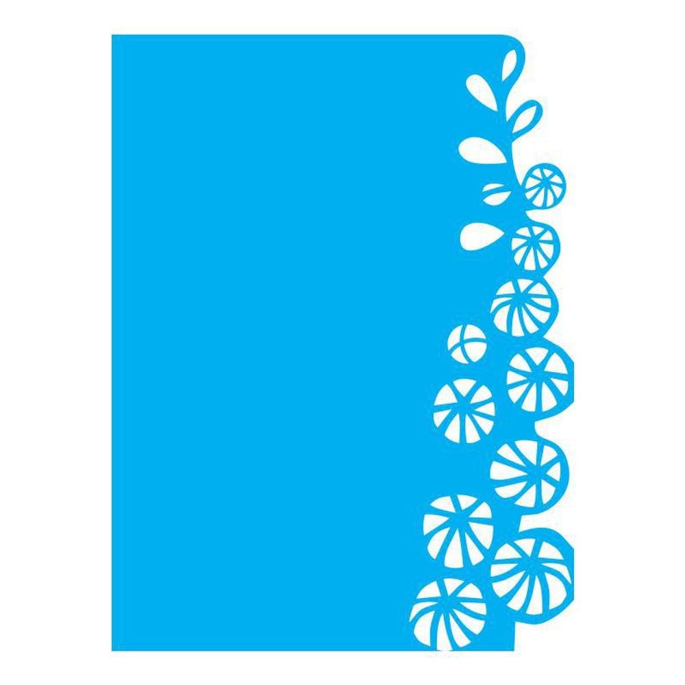 Stencil Tamako Floral - 15X20Cm - Ref A2681