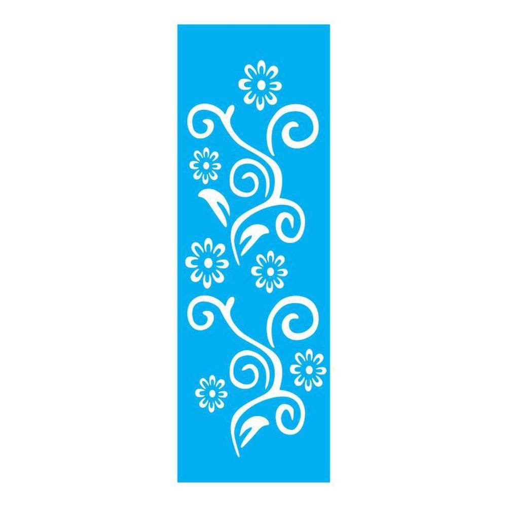 Stencil Tamako Floral - 10X30Cm - Ref 167