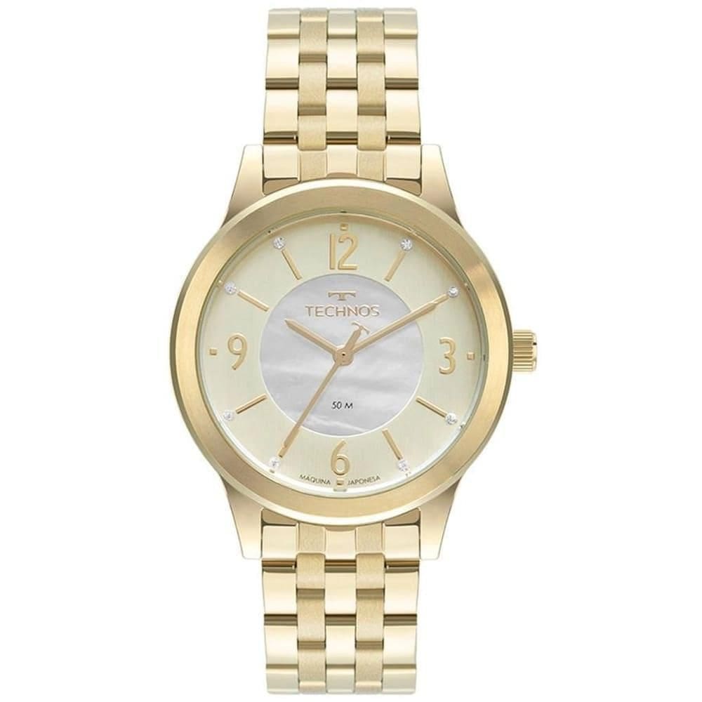Relógio Feminino Technos Casual Boutique Dourado 2036Mna/1B