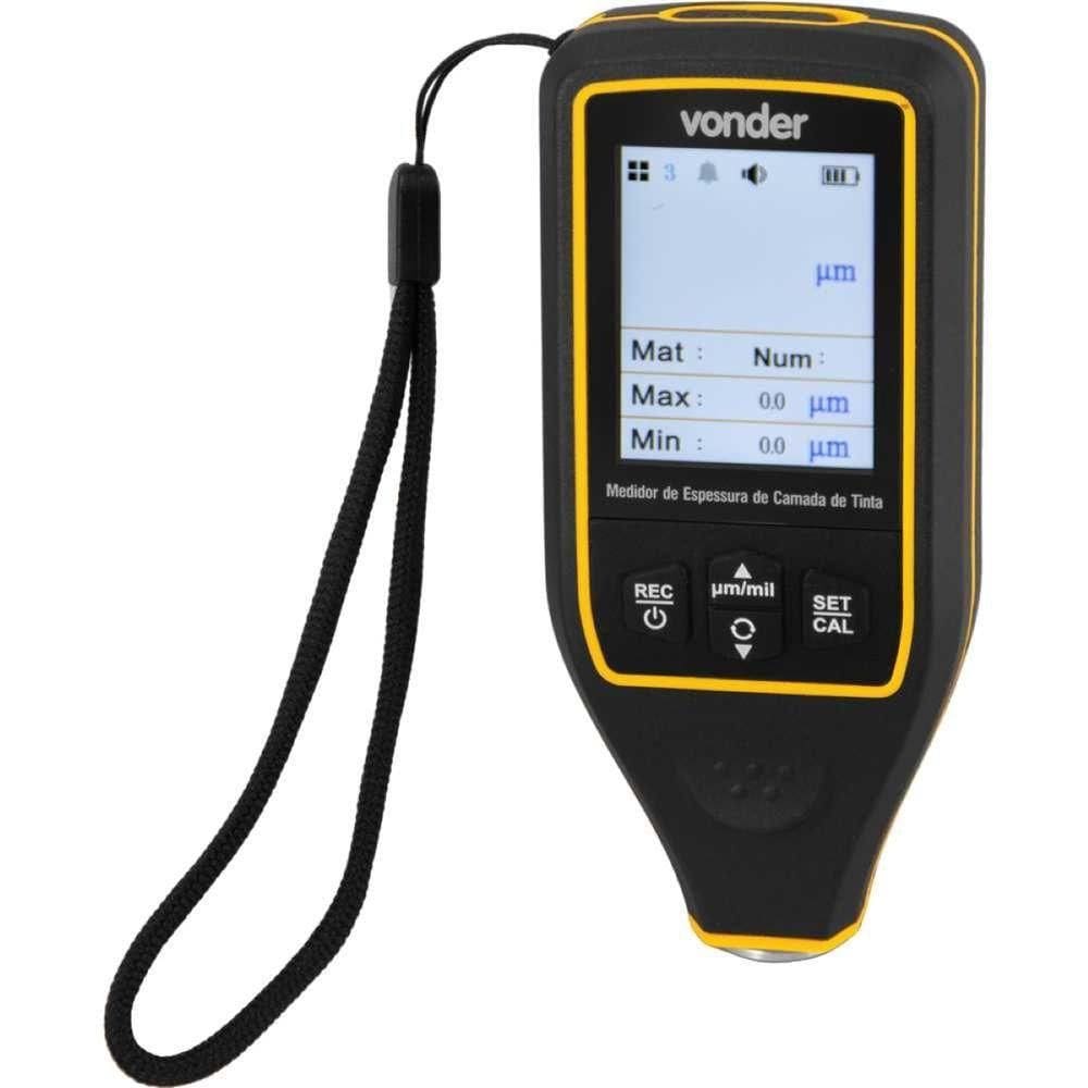 Medidor Espessura Digital 0-1700 Micras Camada Tintas Vonder