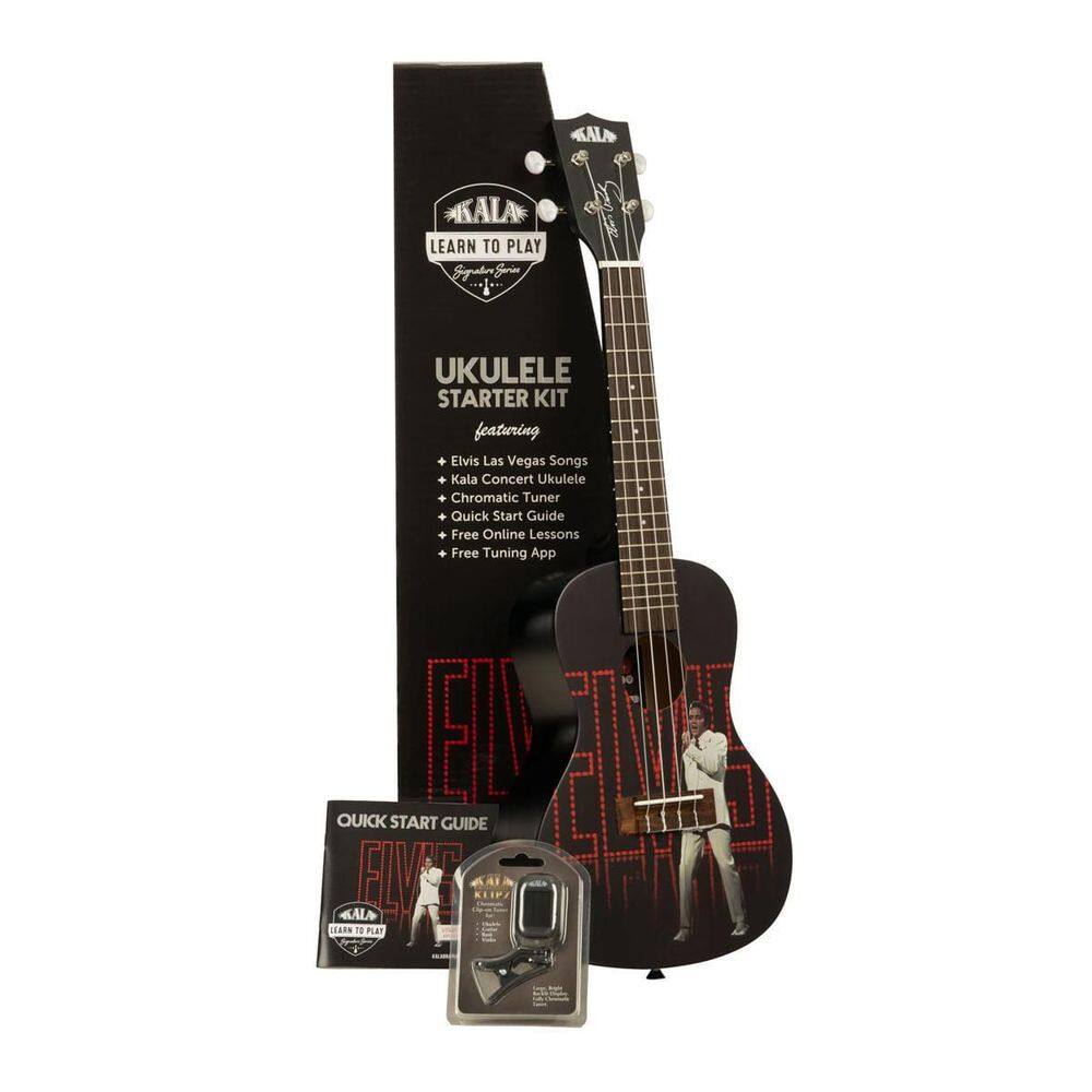 Ukulele Kala Elvis Viva Lasvegas Learntoplay Starterkit Ltpc