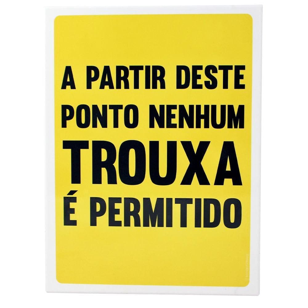 Quadro Metal Geek 32 - Decoração Geek, 32x32cm, Em Metal