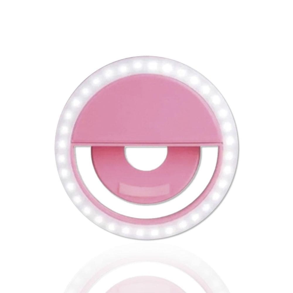 Iluminador Para Foto Luz Led Ring Light Selfie Rosa