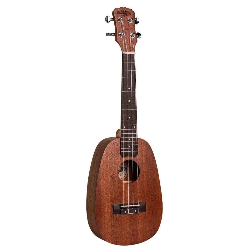 Ukulele Malibu 23E-P Concert Ebano Fosco Abacaxi Com Bag