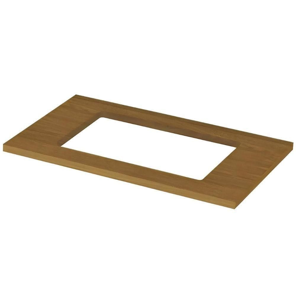 Tampo Para Balcão 80cm Cooktop Americana Estrutura Em Mdf Nature