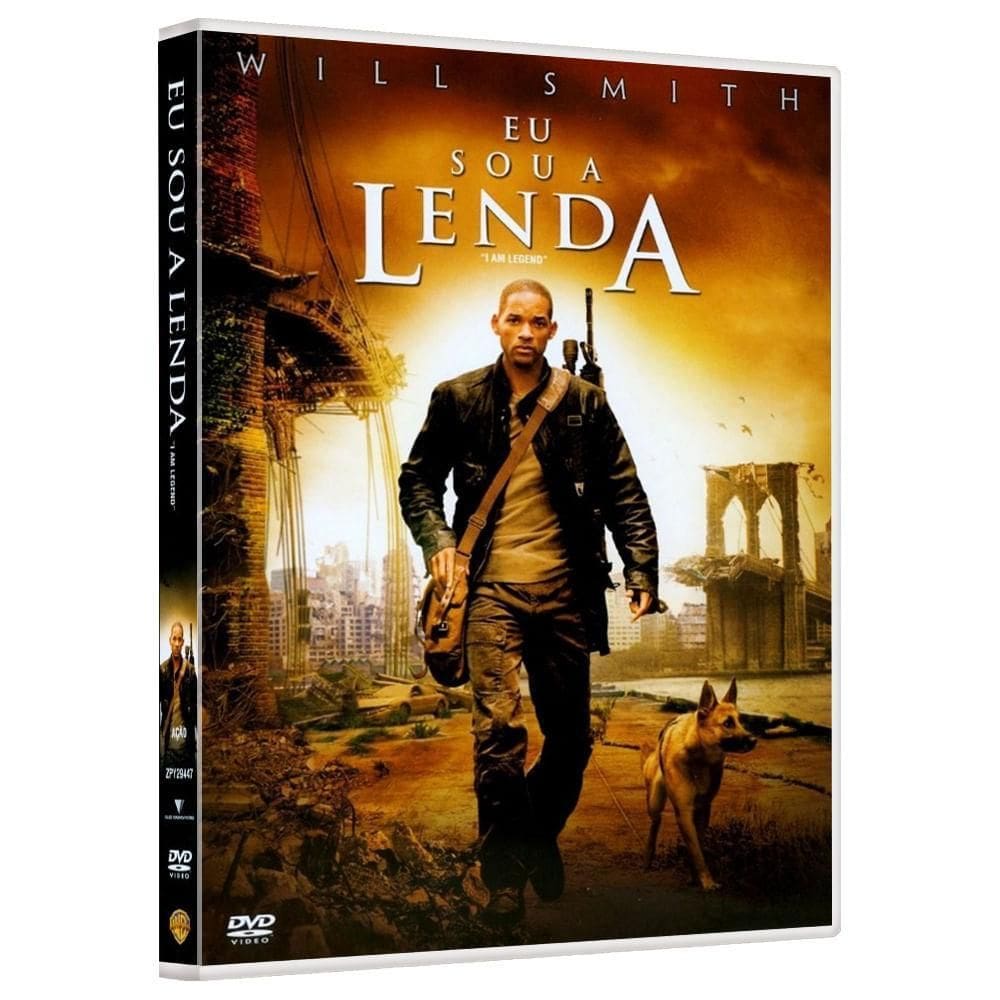Dvd Eu Sou A Lenda - Will Smith