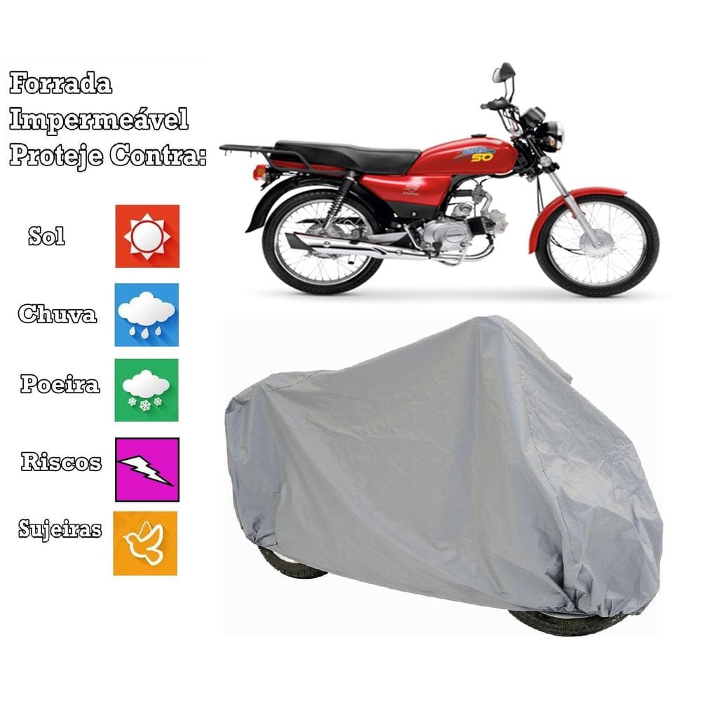 Capa Cobrir Moto Dafra Super 50 100 % Impermeável E 100%