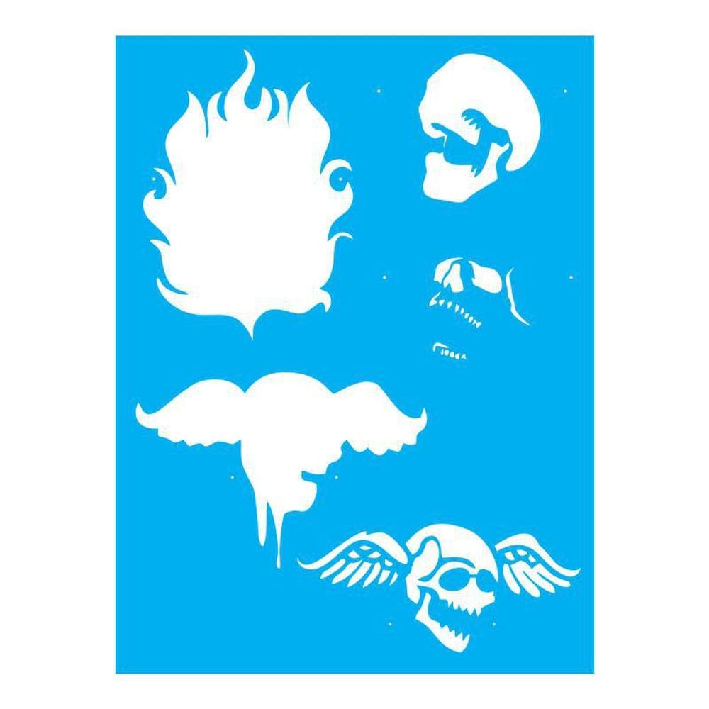 Stencil Tamako Caveira - 15X20 - Ref A2102