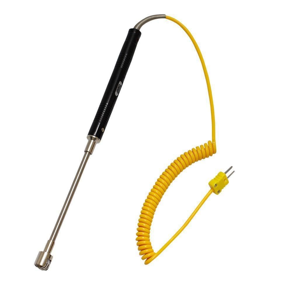 Sonda De Superfície De Ação Rápida Com Termopar De Fita Cruzada 500 °c Tipo K