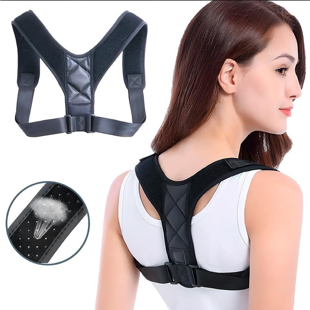 Cinta Colete Corretor De Postura, Ajustável, M   40 A 80Kg