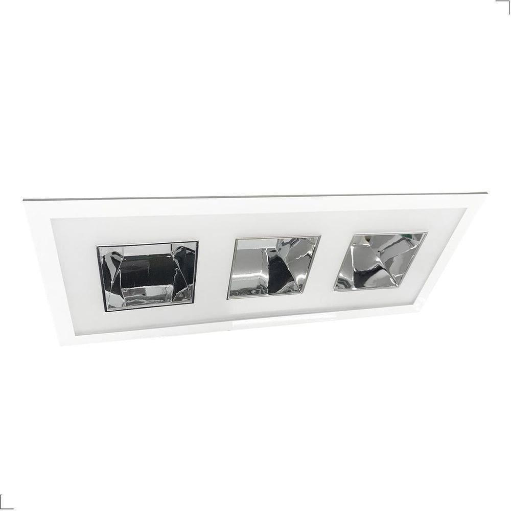 Luminária Bonin 8062 Branco 4x E27 25W 127-220V  60cm