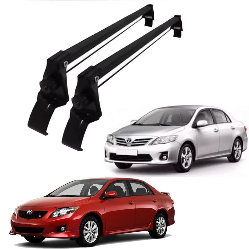 Rack De Teto Corolla 2009 A 2013 Fixado Entre Portas