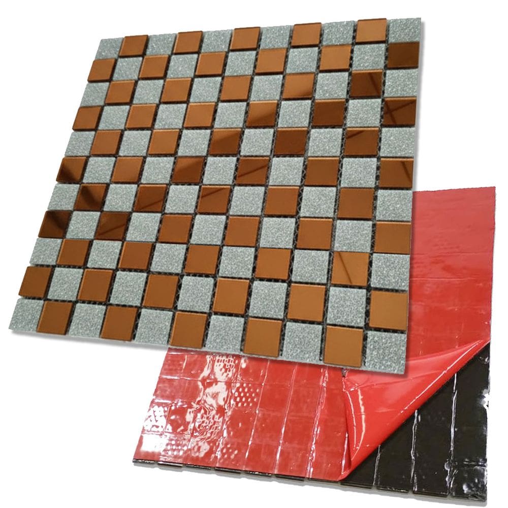 Pastilha Vidro Autocolante Banheiro Cozinha Decoracao Casa Salao Resistente