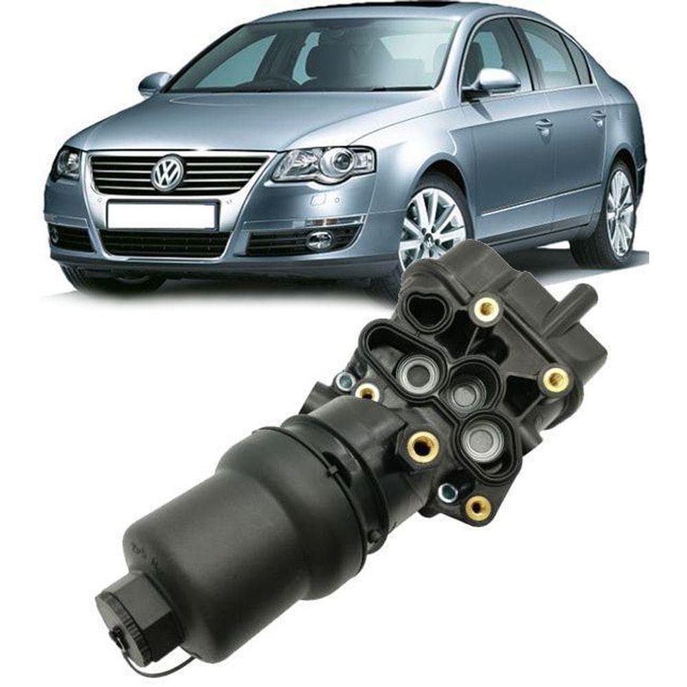 Suporte Filtro De Oleo Motor Audi Passat Aspirado 2006 2010