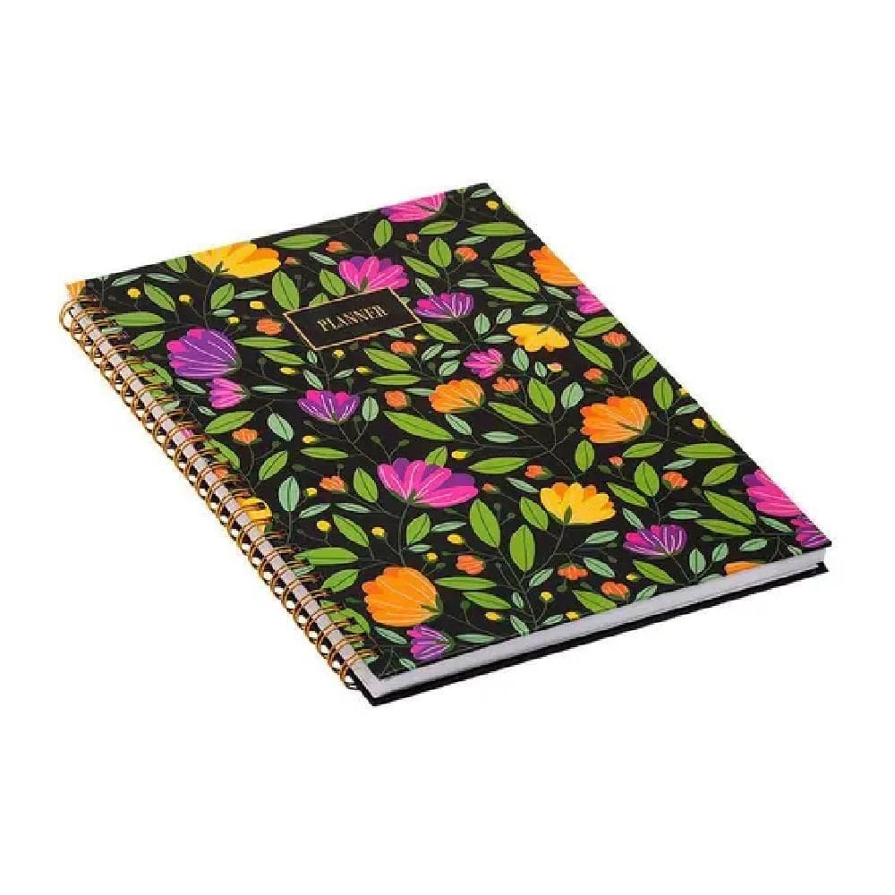 Planner Capa Dura 17X24 Botanica 80Fls