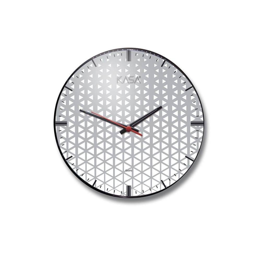 Relógio De Parede Redondo Silencioso Moderno Decorativo 30Cm