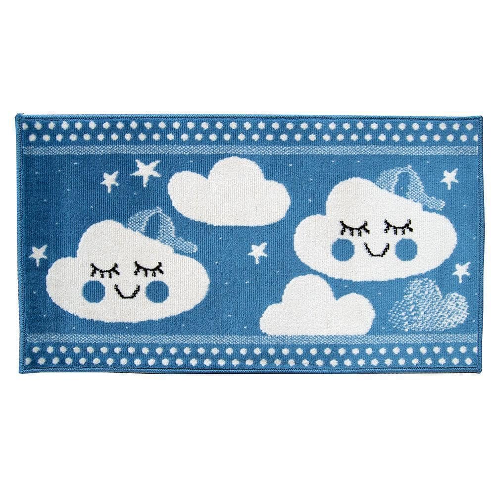 Tapete Funny Nuvens 0,57 X 1,00 J Serrano Azul