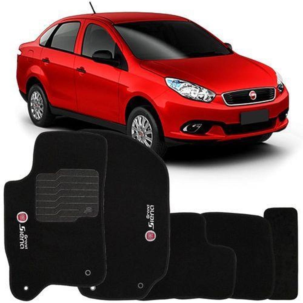 Tapete Automotivo Grand Siena 2012/2017 Base Pinado