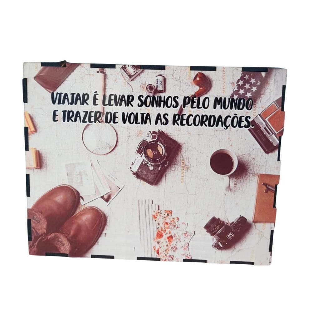 Cofre Desafio Viagem Dos Sonhos Meta Viajar Junte 15 Mil