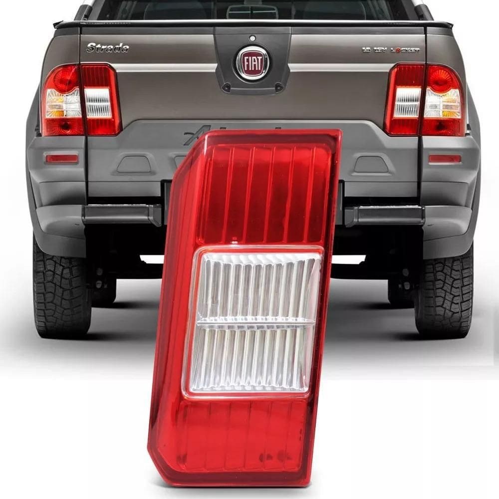 Lanterna Tampa Traseira Strada 2009/2014 Direita Fitam