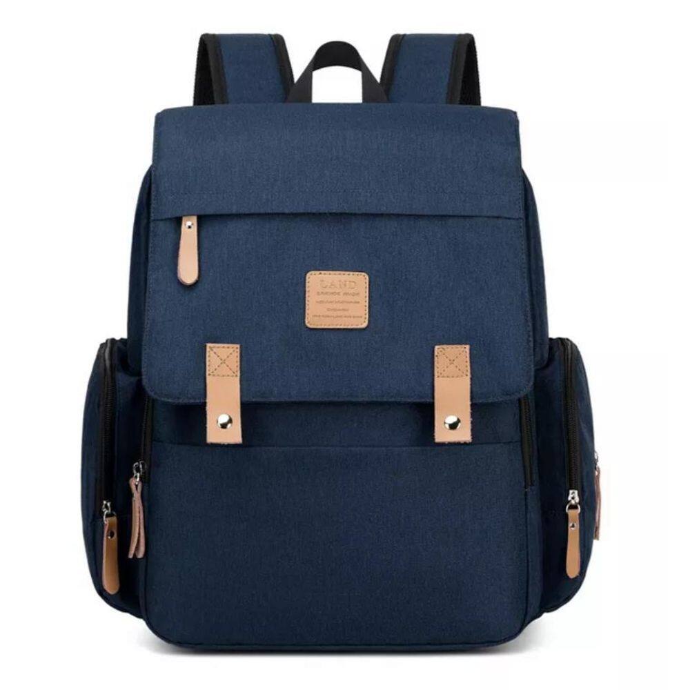 Bolsa Maternity Land Modelo Luxury Azul Marinho