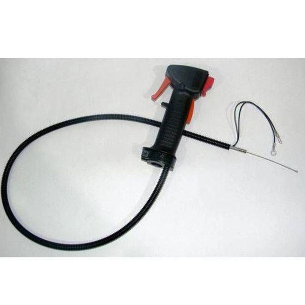 Kit Acelerador Com Guidão Roçadeira A Gasolina + Cinto Duplo