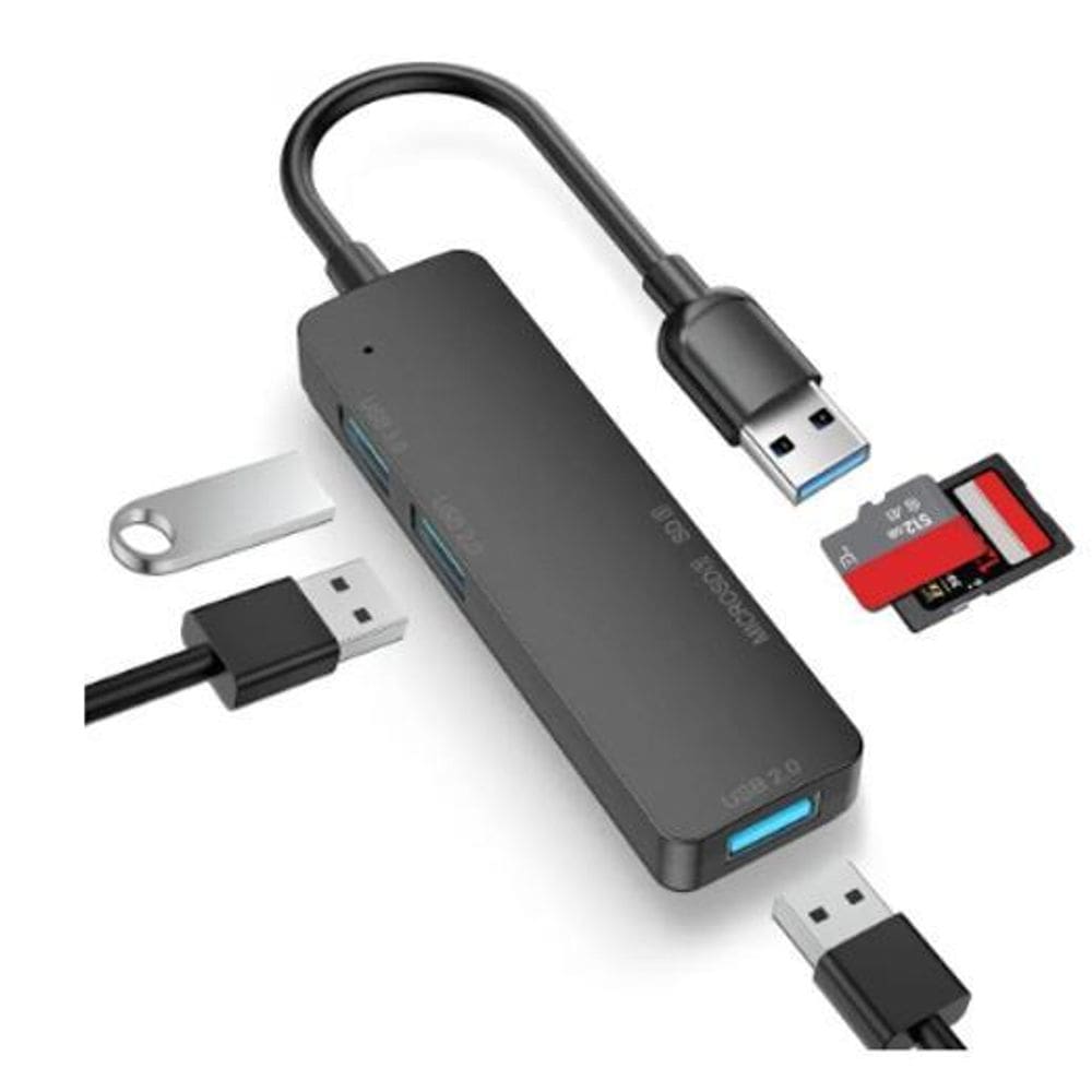 Adaptador Hub 5 Em 1 Usb Tipo C 3.1 Premium