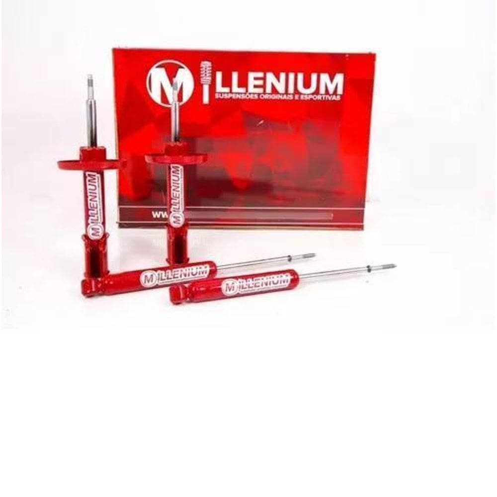 Jogo 4 Amortecedor Preparado Rebaixado Gol Quadrado